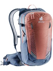 Pyöräilyreppu Deuter Compact Exp 14, 14 l, punainen/sininen hinta ja tiedot | Pyöräilyreput | hobbyhall.fi