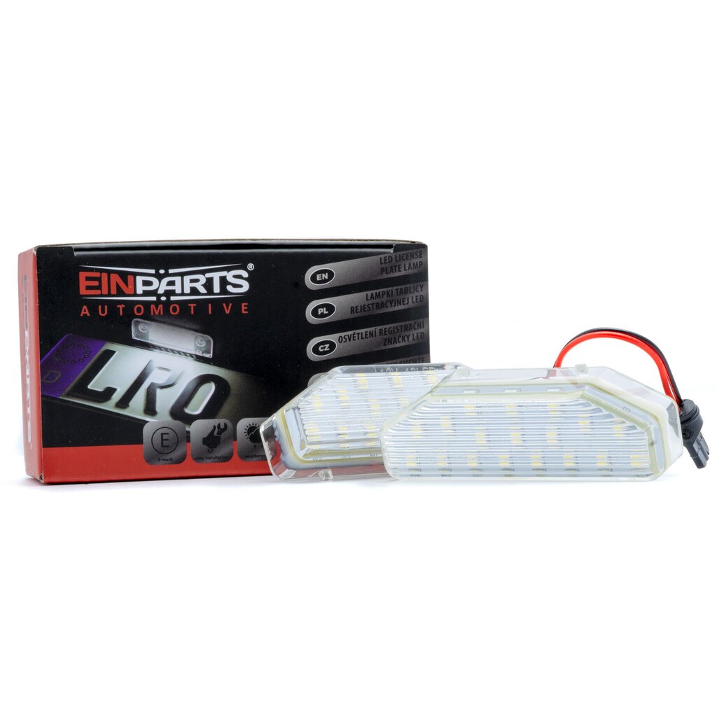 LED rekisterikilven valaistus 6000K Mazda 6 GH 2007-2012, Mazda RX-8 2004-2012 hinta ja tiedot | Polttimot | hobbyhall.fi