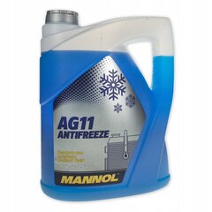 Mannol -jäähdytysneste AG11-40 -40C 5L, sininen hinta ja tiedot | Lasinpesunesteet ja jäähdytysnesteet | hobbyhall.fi