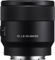 SONY SEL50M28 E-Mount FE Lens 50MM F2.8 hinta ja tiedot | Objektiivit | hobbyhall.fi