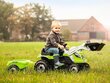 Ajettava traktorikuormaaja lisävarusteilla Smoby, vihreä hinta ja tiedot | Vauvan lelut | hobbyhall.fi