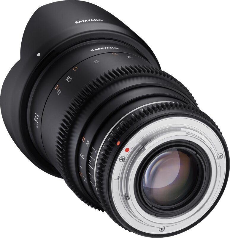 SAMYANG 35mm T1.5 VDSLR MK2 Canon RF hinta ja tiedot | Objektiivit | hobbyhall.fi