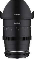 SAMYANG 35mm T1.5 VDSLR MK2 Canon RF hinta ja tiedot | Samyang Puhelimet, älylaitteet ja kamerat | hobbyhall.fi
