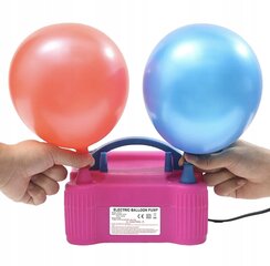 Sähköinen ilmapallopumppu BalloonExpress, vaaleanpunainen hinta ja tiedot | Ilmapallot | hobbyhall.fi