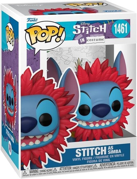 Funko POP! Disney Stitch as Simba