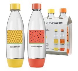 Sodastream 1L Pullo Pomelo Erikoisversio hinta ja tiedot | Hiilihapotuslaitteet | hobbyhall.fi