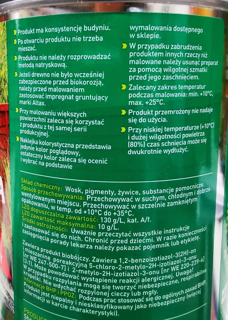 Puun ja betonin vedeneristys yksi kerros setri 0,75l hinta ja tiedot | Puuöljyt ja kyllästysaineet | hobbyhall.fi