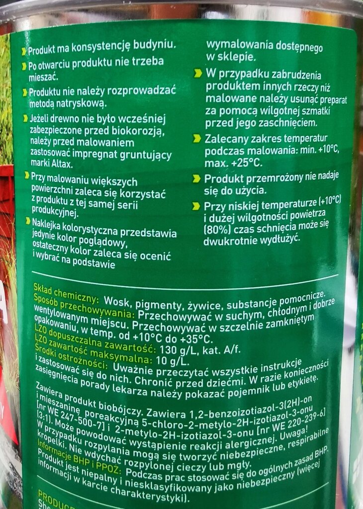 Yksi kerros puun ja betonin vedeneristettä pähkinä 0.75l hinta ja tiedot | Puuöljyt ja kyllästysaineet | hobbyhall.fi