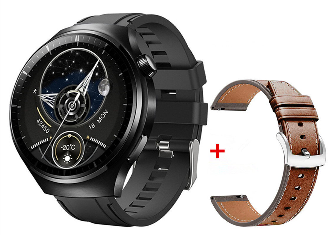 HK8 Hero Smart Watch ChatGPT AMOLED Miesten Bluetooth Puhelukompassi NFC Syke Jaettu näyttö Ai Voice Miesten Naisten Älykello hinta ja tiedot | Älykellot | hobbyhall.fi