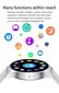 LX01 Smart Watch Bluetooth Call Music Player AI Voice Syke Terveysmittari Miehet Naiset Urheilu Fitness Tracker SmartWatch hinta ja tiedot | Älykellot | hobbyhall.fi