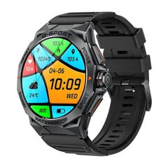 K62 Smart Watch Miesten AMOLED-näyttö Bluetooth Puhelu Musiikki Ääni Assistant Dial Syke Outdoor Urheilu Fitness Älykello hinta ja tiedot | Älykellot | hobbyhall.fi