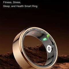 Smart Ring R02 Titaani Teräskuori Monitoiminen hinta ja tiedot | Älykellot | hobbyhall.fi