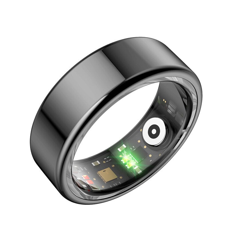 Smart Ring R02 Titaani Teräskuori Monitoiminen hinta ja tiedot | Älykellot | hobbyhall.fi