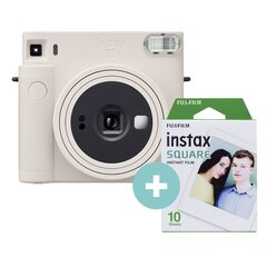 Fujifilm Instax Square SQ1, liitu valkoinen + kalvo hinta ja tiedot | Fujifilm Puhelimet, älylaitteet ja kamerat | hobbyhall.fi