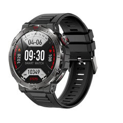 Amoled Smart Watch MK68 Miesten ulkourheilu 1,43 tuuman Bluetooth-soittokompassi Terveysvalvonta Fitness Tracker -älykello hinta ja tiedot | Älykellot | hobbyhall.fi