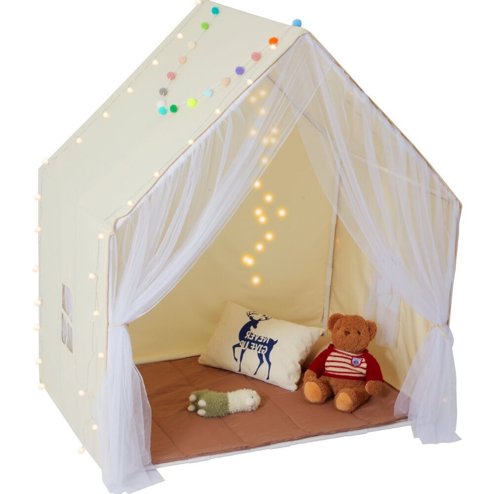 Lasten Teepee-teltta Vevor, 920x1340x1540mm hinta ja tiedot | Lasten leikkimökit ja -teltat | hobbyhall.fi