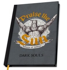 Dark Souls - Notebook A5 "Praise the Sun" hinta ja tiedot | Pelien oheistuotteet | hobbyhall.fi