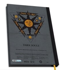 Dark Souls - Notebook A5 "Praise the Sun" hinta ja tiedot | Pelien oheistuotteet | hobbyhall.fi