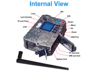 Riistakamera BolyGuard BG410-MS 4G hinta ja tiedot | Metsästystarvikkeet | hobbyhall.fi