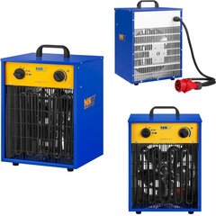 Suorakulmainen rakennuspatterilämmitin kipsiseinien kuivaamiseen, MSW-CHEH-90001, 400 V., 9000 W. hinta ja tiedot | Saumalistat | hobbyhall.fi