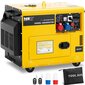 Dieselgeneraattori, MSW-AVR 6000S EURO51, 16 l., 240/400 V., 6000 W., AVR hinta ja tiedot | Aggregaatit | hobbyhall.fi