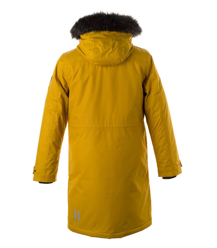 Huppa miesten parka 200g Dawson 12618020*10092, sinep 4741632137578 hinta ja tiedot | Miesten pikkutakit | hobbyhall.fi