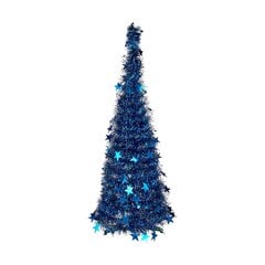 Joulukuusi Blue Glitter (37 x 37 x 105 cm) hinta ja tiedot | Joulukoristeet | hobbyhall.fi