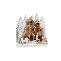 Koristeellinen hahmo Village, Valoisa (44 x 44,5 x 6 cm) hinta ja tiedot | Joulukoristeet | hobbyhall.fi