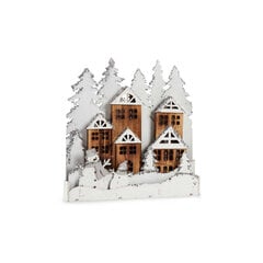 Koristeellinen hahmo Village, Valoisa (44 x 44,7 x 6 cm) hinta ja tiedot | Joulukoristeet | hobbyhall.fi