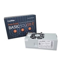 CoolBox Basic 500GR-T 500W hinta ja tiedot | Virtalähteet | hobbyhall.fi