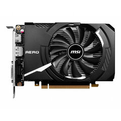 MSI GeForce GTX 1630 AERO ITX 4G OC -näytönohjain hinta ja tiedot | Näytönohjaimet | hobbyhall.fi