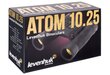 Levenhuk Atom 10x25, musta hinta ja tiedot | Kiikarit | hobbyhall.fi