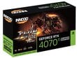 Inno3D GeForce RTX 4070 Ti Super Twin X2 (N407TS2-166X-186156N) hinta ja tiedot | Näytönohjaimet | hobbyhall.fi