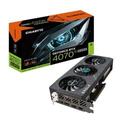 Gigabyte GeForce RTX 4070 Ti Super Eagle OC (GV-N407TSEAGLE OC-16GD) hinta ja tiedot | Näytönohjaimet | hobbyhall.fi