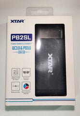 XTAR PB2SL Akkulaturi hinta ja tiedot | Paristolaturit | hobbyhall.fi