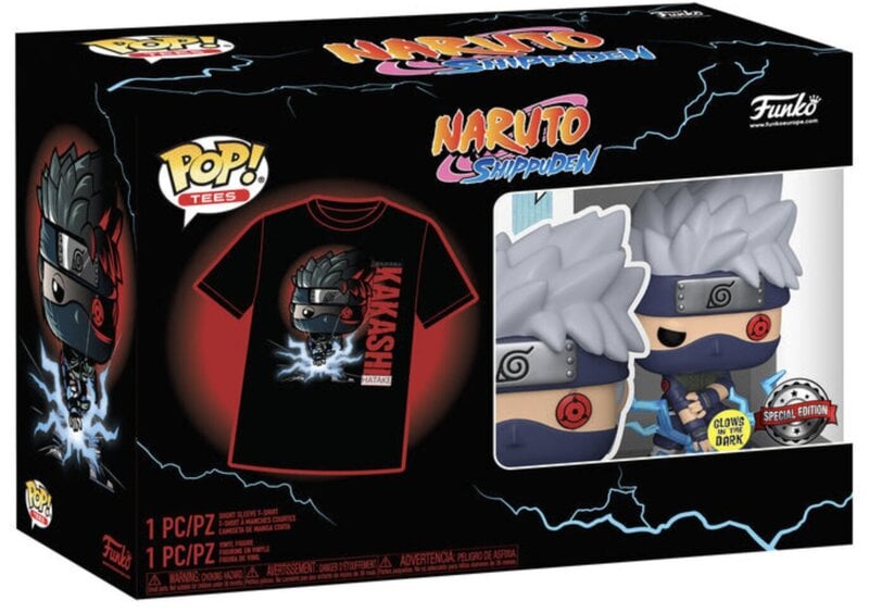 Funko POP! Naruto Kakashi exclusive + T-shirt L