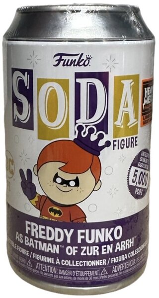 Funko POP! Vinyl Soda Freddy as Batman of Zur En Arrh