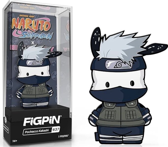 Figpin Naruto x Hello Kitty Pochacoo Kakashi