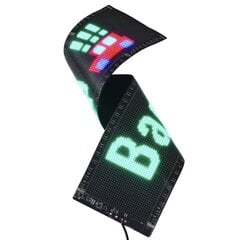 Ohjelmoitava LED-kyltti Vevor, 83,5 x 20 cm hinta ja tiedot | Upotettavat valaisimet ja LED-valaisimet | hobbyhall.fi