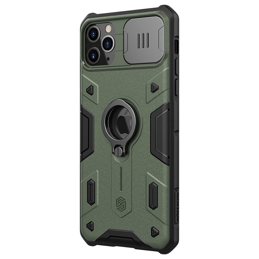 iPhone 11 12 Pro Max 12 mini Case CamShield Armor Case Slide Camera Ring -jalustalle takakansi iPhone 11 12 Prolle - iPhone 11 Pro Maxille hinta ja tiedot | Puhelimen kuoret ja kotelot | hobbyhall.fi