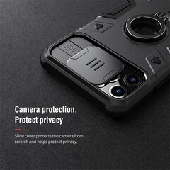 iPhone 11 12 Pro Max 12 mini Case CamShield Armor Case Slide Camera Ring -jalustalle takakansi iPhone 11 12 Prolle - iPhone 11:lle hinta ja tiedot | Puhelimen kuoret ja kotelot | hobbyhall.fi