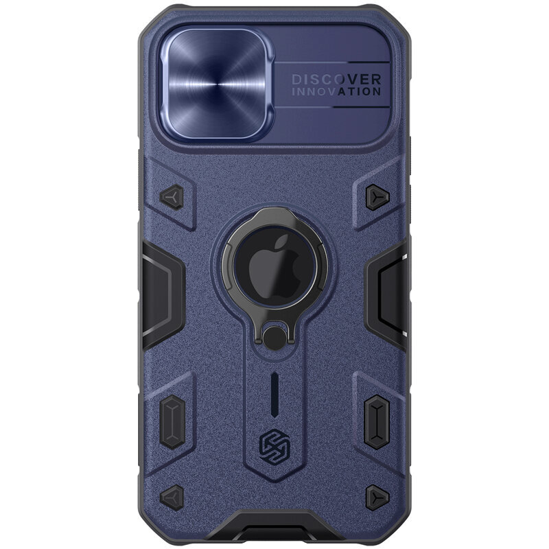 iPhone 11 12 Pro Max 12 mini Case CamShield Armor Case Slide Camera Ring -jalustalle takakansi iPhone 11 12 Prolle - iPhone 12 Prolle hinta ja tiedot | Puhelimen kuoret ja kotelot | hobbyhall.fi