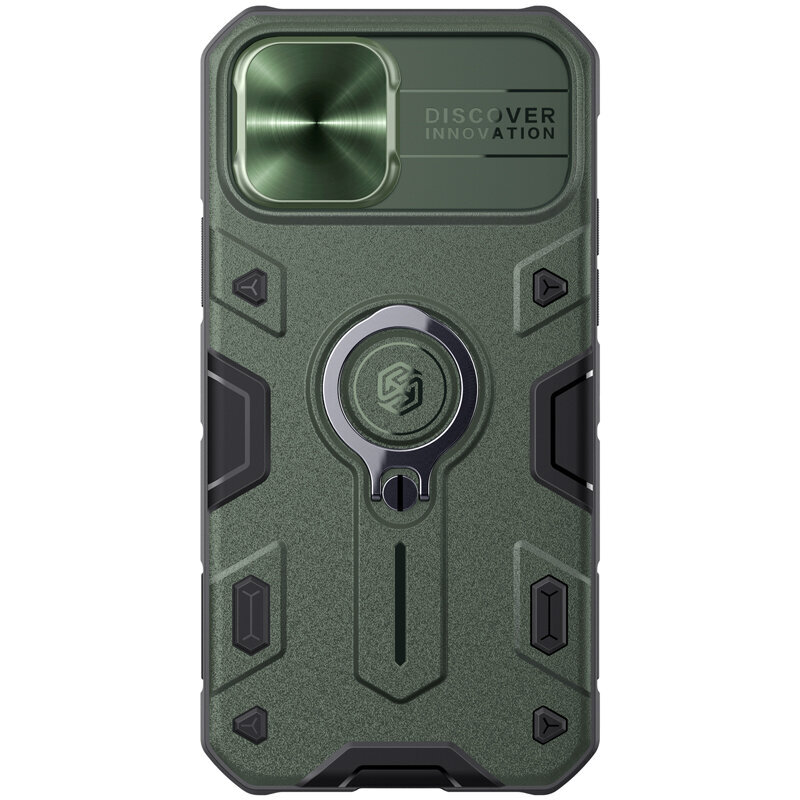 iPhone 11 12 Pro Max 12 mini Case CamShield Armor Case Slide Camera Ring -jalustalle takakansi iPhone 11 12 Prolle - iPhone 11 Prolle hinta ja tiedot | Puhelimen kuoret ja kotelot | hobbyhall.fi