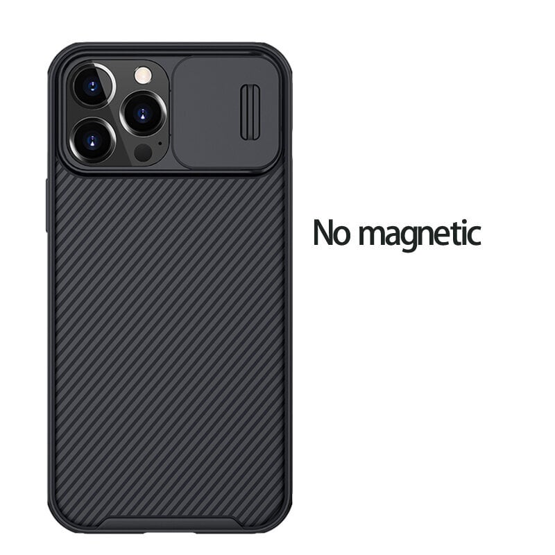 iPhone 13 12 / Pro / Max Case CamShield Magnetic Case -tuki Mag-Safe Slide -kameran linssisuojus iPhone 13 12 Mini -puhelimelle - iPhone 13 Prolle hinta ja tiedot | Puhelimen kuoret ja kotelot | hobbyhall.fi