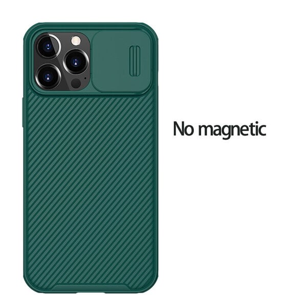 iPhone 13 12 / Pro / Max Case CamShield Magnetic Case -tuki Mag-Safe Slide -kameran linssisuojus iPhone 13 12 Mini -puhelimelle - iPhone 12:lle