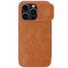 Flip Kotelo iPhone 15 Pro Max QIN Pro Nahkainen läppäsuoja iPhone 15 Slide Camera Book Case iPhone 15 Pro 15 Plus -puhelimelle - iPhone 15 Plus hinta ja tiedot | Puhelimen kuoret ja kotelot | hobbyhall.fi