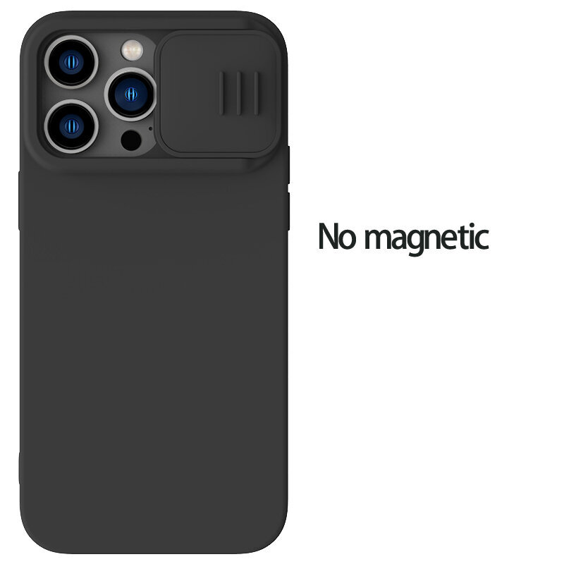 MagSafe iPhone 15 Pro / Pro Max Silky Magnetic Case Slide Camera Pehmeä silikoninen takakuori iPhone 15 / 15 Plus -puhelimelle - iPhone 15:lle hinta ja tiedot | Puhelimen kuoret ja kotelot | hobbyhall.fi