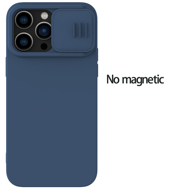 MagSafe iPhone 15 Pro / Pro Max Silky Magnetic Case Slide Camera Pehmeä silikoninen takakuori iPhone 15 / 15 Plus -puhelimelle - iPhone 15 Prolle hinta ja tiedot | Puhelimen kuoret ja kotelot | hobbyhall.fi