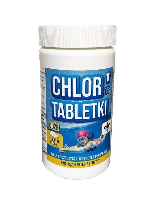 Chlortix suuret allastabletit bakteereille 200g/1kg hinta ja tiedot | Uima-allastarvikkeet | hobbyhall.fi