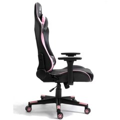 Kääntyvä pelituoli, Helios, Kraken Chairs, pinkki/musta hinta ja tiedot | Toimistotuolit | hobbyhall.fi